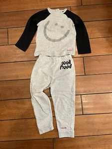 Peace love world Kids Sweat Set Size 3T - Picture 1 of 3