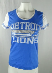 Detroit Lions NFL Team Apparel Women's Graphic T-Shirt - Picture 1 of 9