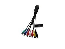 AV Component Adapter Cable For Samsung UE55HU8590VXZG 4k UHD Smart LED HDTV TV