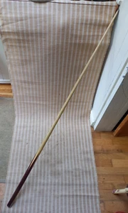 SYDNEY LEE RARE VINTAGE BILLIARDS & SNOOKER CUE IN METAL TUBE CASE - Picture 1 of 9