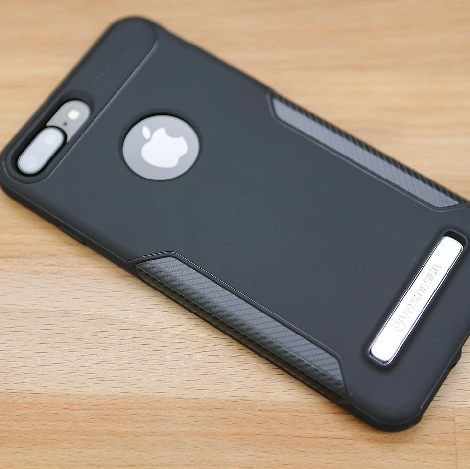 Funda delgada Apple con soporte para iPhone 7 / 8 / Plus LG V20 VRS [ajuste de carbono] Foto 1 de 4