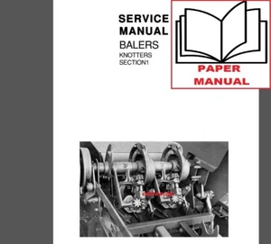New Holland Twine Knotter Small Square Hay Baler Service Manual 273 278 310 315 - Picture 1 of 14