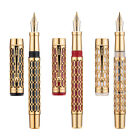Jinhao 100 Fountain Pen EF/F/M Nib, Resin& Skeleton Hollow Writing Gift Pen