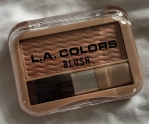 L.A. Colors Peach Rose CBSB331 Powder Blush: 0.13oz- Vegan/Paraben Free NEW - Imagen 1 de 3