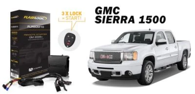 Arranque remoto Flashlogic para 2009 GMC Sierra 1500 V8 com chicote plug & play - Imagem 1 de 4