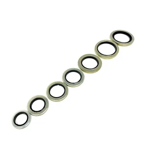 Goodridge Bonded Dowty Seal Rubber Sealing Steel Dowty Washer UNF BSP Metric JIC - Picture 1 of 1