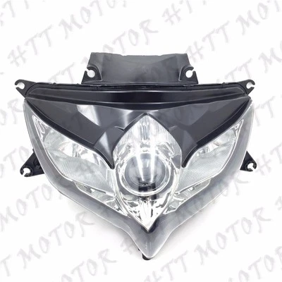 Conjunto de lámpara de faro negro para Suzuki GSXR 600 GSX-R 750 2008-2010 Foto 1 de 4