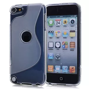 iPod Touch 5th & 6th Gen - TPU RUBBER SILICONE S Line GEL Cover CASE SKIN Clear - Picture 1 of 1