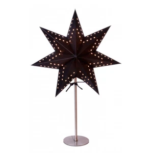 Standleuchte Papierstern Bobo Weihnachtsstern Leuchtstern Ständer schwarz - Bild 1 von 2