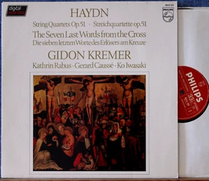 Kremer; etc. Haydn (Seven Last Words from the Cross). Philips 6514 153 dig. NM - Picture 1 of 1
