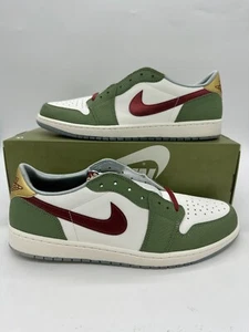 Jordan 1 Retro Low OG "Chinese New Year" Men's Size 15 Green Shoes FN3727 100 - Picture 1 of 6