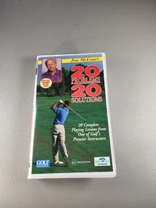 Jim McLean 20 Problems, 20 Solutions, Complete Playing Lessons Golf Magazine - Picture 1 of 4
