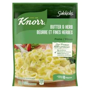 PASTA DE MANTEQUILLA Y HIERBAS KNORR SIDEKICKS 136 g - DE CANADÁ SEGURA Y PROTEGIDA - Imagen 1 de 1