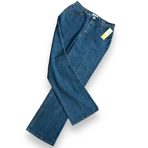 NEW Coldwater Creek Bootcut Jean Womens Sz 12 Misses (30x31 1/2) Blue Stretch - Picture 1 of 10