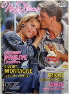 Mag Nous Deux 1986: CATHERINE DENEUVE_MICHAEL DOUGLAS_GILBERT MONTAGNE - Bild 1 von 5