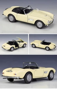 WELLY 1:24 BMW 507 Convertible BMW 507 Soft-Top 1956 Alloy Car Model - Picture 1 of 2