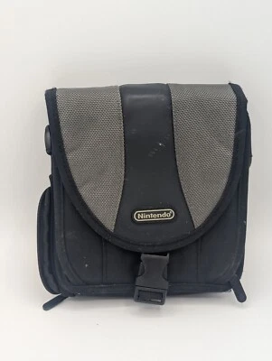 Estuche de Transporte Nintendo 3DS DS DSi Lite Negro y Gris - Usado y Limpio Foto 1 de 4