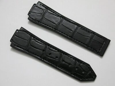 Hublot Black Alligator Strap for Big Bang 38mm Series OEM New ! - Image 1 of 4
