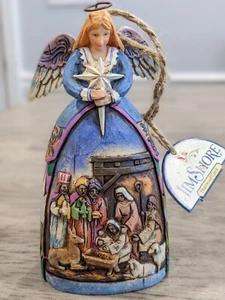 Jim Shore Angel A Star Shall Guide Us Nativity 2006 Christmas Ornament Holiday - Picture 1 of 2