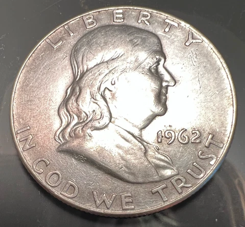 Choice 1962 D Franklin Half Dollar Cover