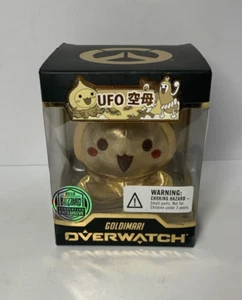 Overwatch exclusivo de la BlizzCon 2018: Goldimari Pachimari mini caja de peluche no como nuevo - Imagen 1 de 5