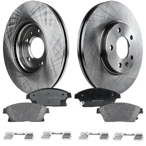 Brake Disc and Pad Kit For 2014-2015 Chevy Cruze 11-15 Volt 12-17 Buick Verano - Picture 1 of 18