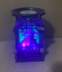 Bath & Body Works New Maleficent Shadowbox Pedestal 3-Wick Candle Holder Villans - Picture 1 of 9