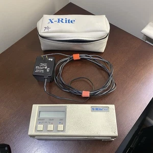 Printing X-Rite 408 Densitometer w Original Storage Bag + Charging Cord - Picture 1 of 11