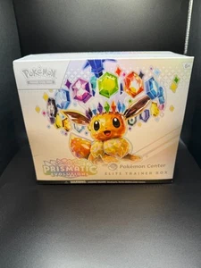Prismatic Evolutions Pokemon Center ETB Factory Sealed - Picture 1 of 6