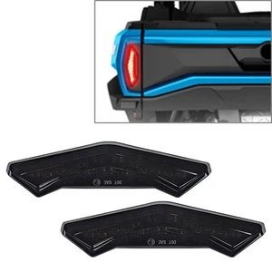 Pair UTV LED Taillights Rear Brake Lamps For Can-Am Commander 2021-2022 Black - Picture 1 of 11