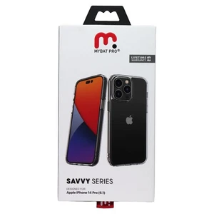 Funda protectora delgada Mybat Pro Savvy Series para Apple iPhone 14 Pro - Transparente - Imagen 1 de 2