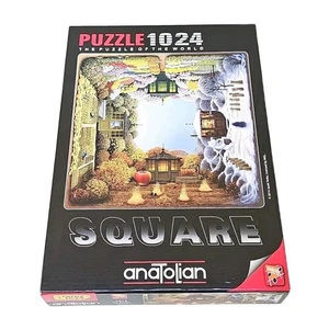 Anatolian Puzzle 1024 Piece - Four Seasons - Jacek Yerka Complete - Picture 1 of 5