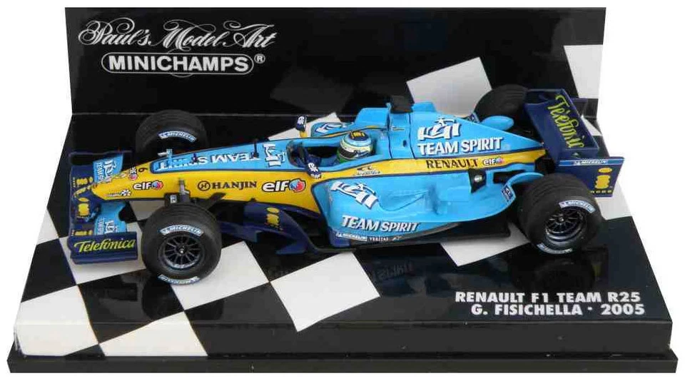 Minichamps Renault F1 R25 2005 - Giancarlo Fisichella escala 1/43 Foto 1 de 1