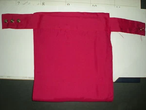 1960'S ERA US MILITARY BIB SCARF - GEMSCO - CRIMSON COLOR - Picture 1 of 3