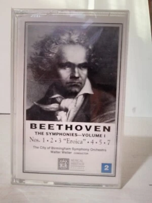 Ludwig Van Beethoven Complete Symphonies Vol I Tape 2 (Side 3/4) (Cassette) - Image 1 of 4