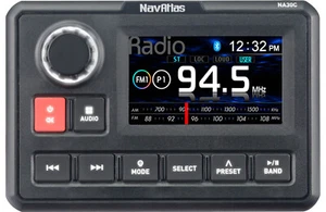NavAtlas NA30C Powersports Digital Media Receiver | 3" Display | IPX6 | AM/FM/WB - Imagen 1 de 3