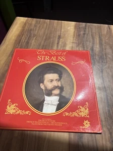 The Best of Strauss Vinyl LP Records Collectible VG - Picture 1 of 4