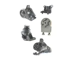 Engine and Manual Transmission Mounts 5pc Kit 93-97 Mazda MX6 2.5L - Foto 1 di 7