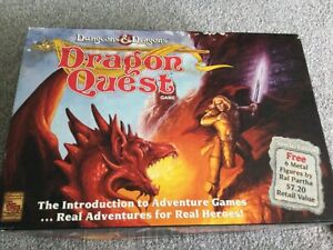 Dragon Quest Board Game 1992 Vintage Retro Dungeons & Dragons Board Game 