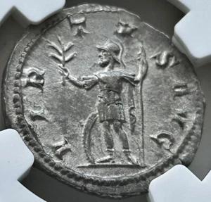 Gordian III Double Denarius AD 238-244 Virtus or Mars NGC Ch XF 5/5 3/5 - Picture 1 of 4
