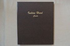 USED INDIAN HEAD & FLYING EAGLE CENT DANSCO ALBUM #7101 - 1857 to 1909 NO COINS