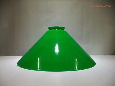  Vetro di ricambio paralume paralume in vetro paralume da calzolaio verde Ø 250 mm - altezza 110 mm   - Immagine 1 di 4