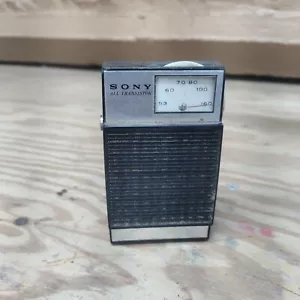 Vintage Sony All Transistor Radio Portable TR-1814 Working Six Transistor Rare - Picture 1 of 10