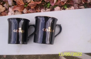 Pair of Gevalia Promotional 8 oz. Coffee Mugs originals - Picture 1 of 3