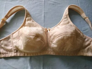 AMOENA 34 D~ Soft Cup 2133 ELLA~ Contour Jacquard Wireless Mastectomy Bra~ #2178 - Picture 1 of 8