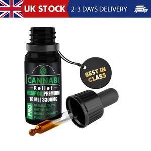 CANNABI RELIEF Premium Oil 3300Mg | Legendary and Authentic | Best from the Neth