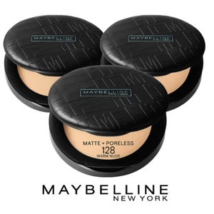 Maybelline Fit Me Compact Powder 128 Warm Nude 6g x 3 SPF32 Oil Control USA - Picture 1 of 10