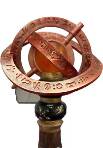 Kingdom Great Wolf Lodge 2008 Red & Gold Magiquest Wizard Wand LIGHTS/SOUND - Picture 1 of 7