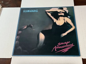 Scorpions- Savage Amusement- LP 1988 Mercury R-170080 Club Edition - Picture 1 of 2