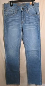 Cody James Western Neu mit Etikett Jeans helle Waschung stapelbar gerade Größe 31x34 Denim - Bild 1 von 15